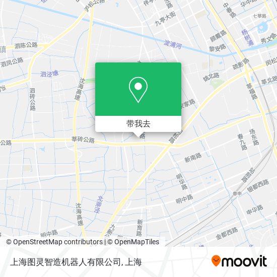 上海图灵智造机器人有限公司地图