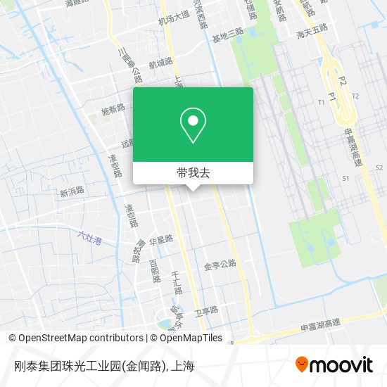 刚泰集团珠光工业园(金闻路)地图