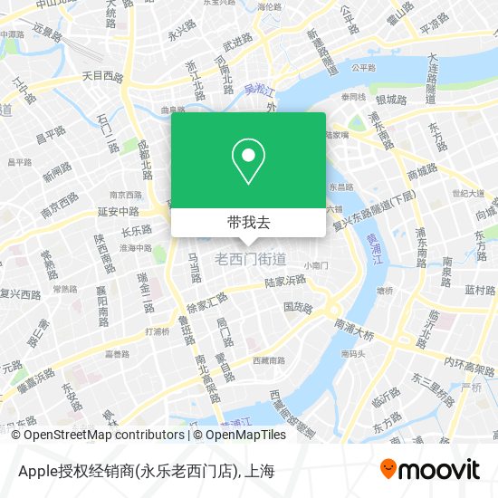 Apple授权经销商(永乐老西门店)地图