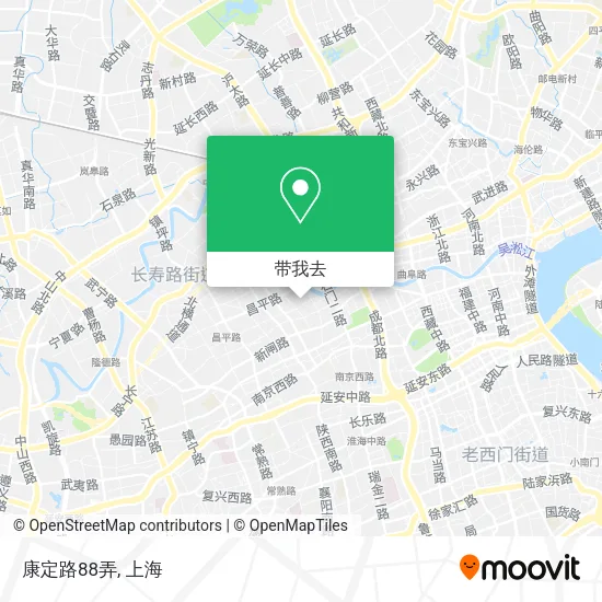 康定路88弄地图
