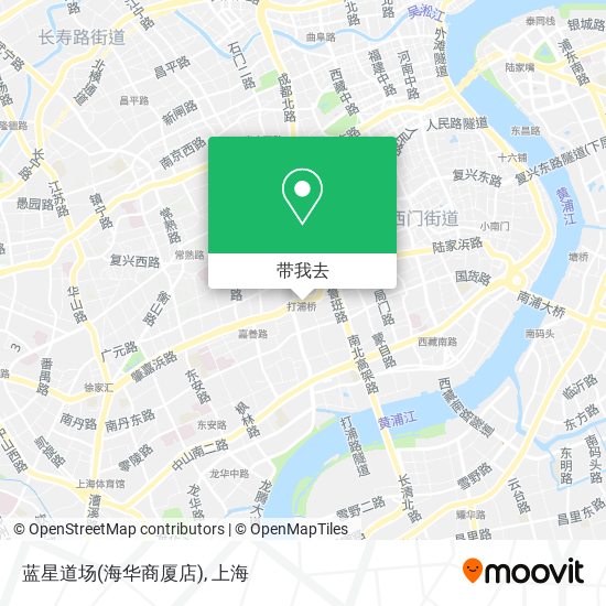 蓝星道场(海华商厦店)地图
