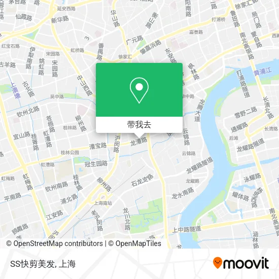 SS快剪美发地图