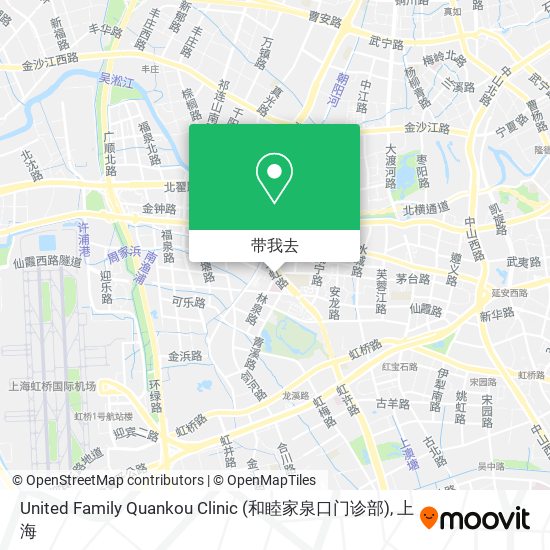 United Family Quankou Clinic (和睦家泉口门诊部)地图