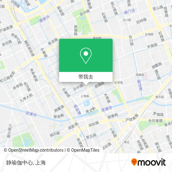 静瑜伽中心地图