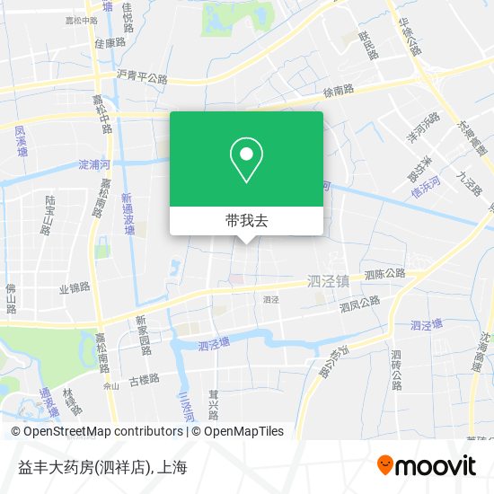 益丰大药房(泗祥店)地图