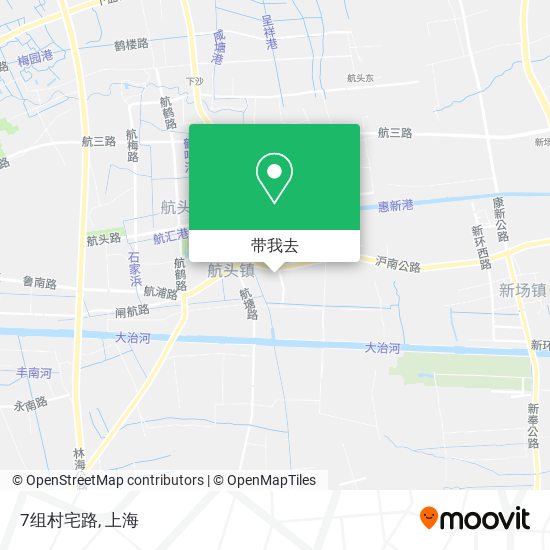 7组村宅路地图