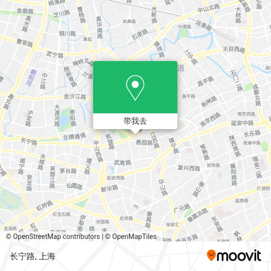 长宁路地图