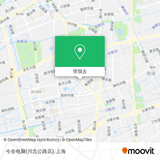 今全电脑(川北公路店)地图