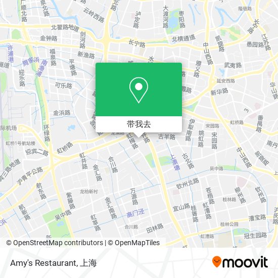 Amy's Restaurant地图