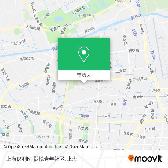 上海保利N+熙悦青年社区地图