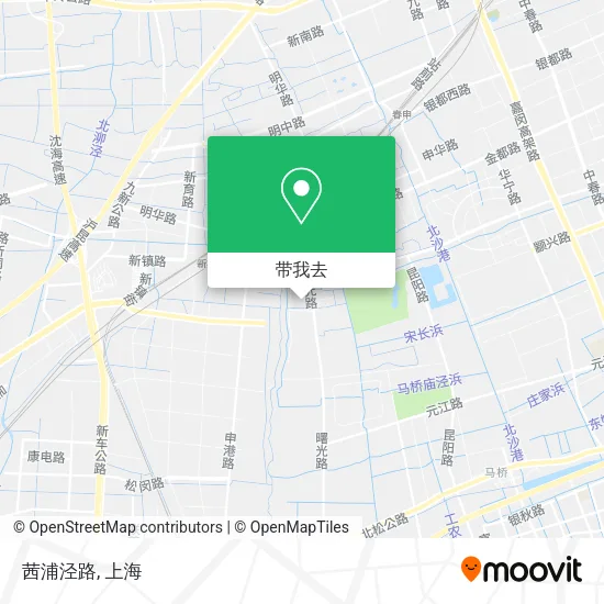 茜浦泾路地图
