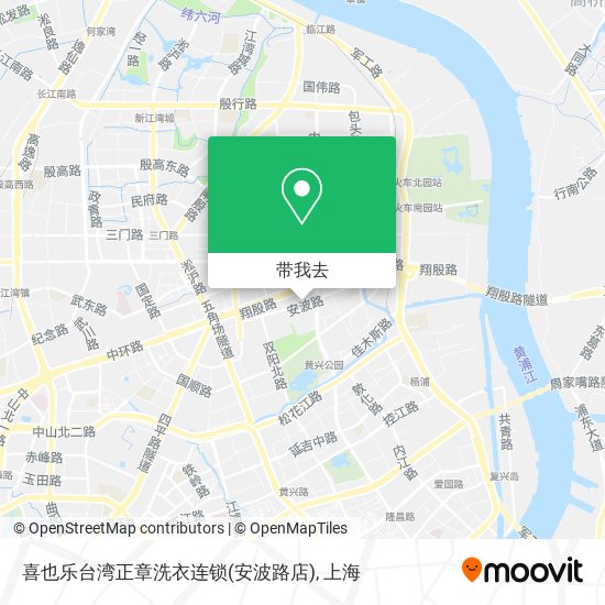 喜也乐台湾正章洗衣连锁(安波路店)地图