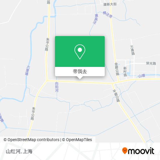 山红河地图