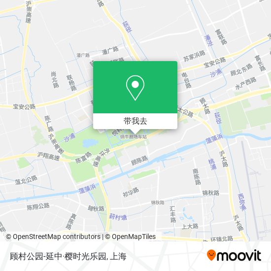 顾村公园-延中·樱时光乐园地图