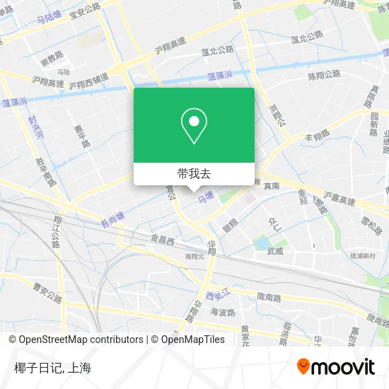 椰子日记地图