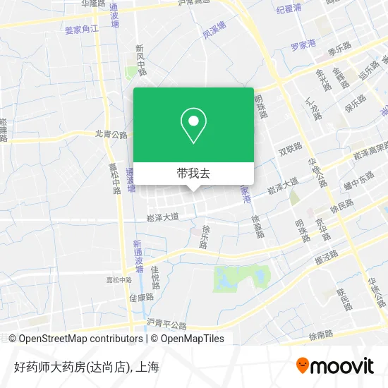 好药师大药房(达尚店)地图