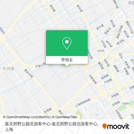 嘉北郊野公园北游客中心-嘉北郊野公园北游客中心地图