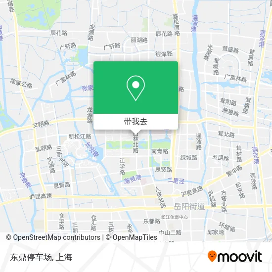 东鼎停车场地图