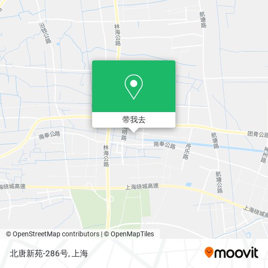 北唐新苑-286号地图