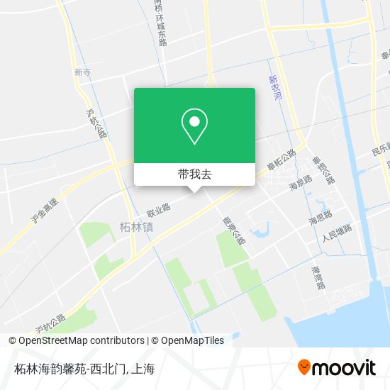 柘林海韵馨苑-西北门地图