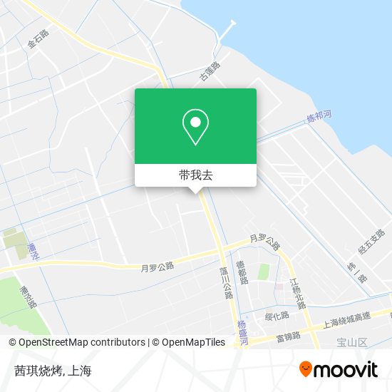 茜琪烧烤地图