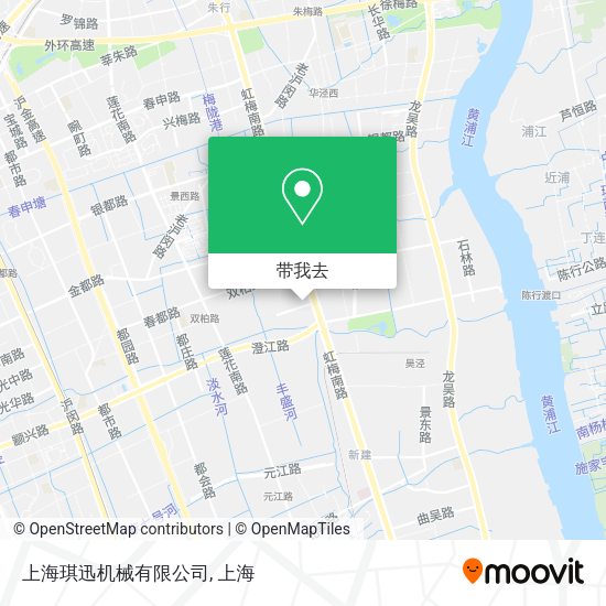 上海琪迅机械有限公司地图