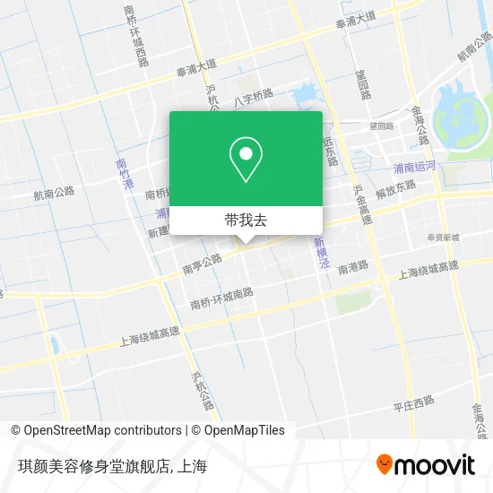 琪颜美容修身堂旗舰店地图