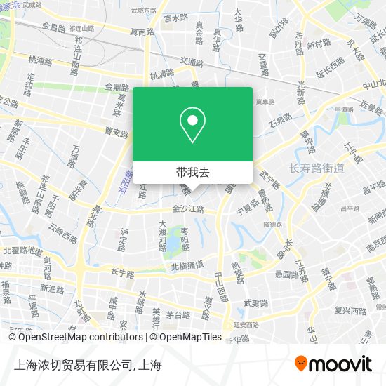 上海浓切贸易有限公司地图