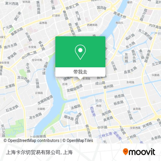 上海卡尔切贸易有限公司地图
