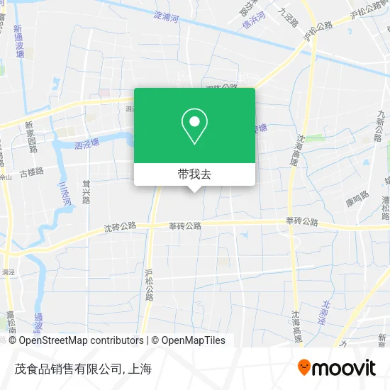 茂食品销售有限公司地图