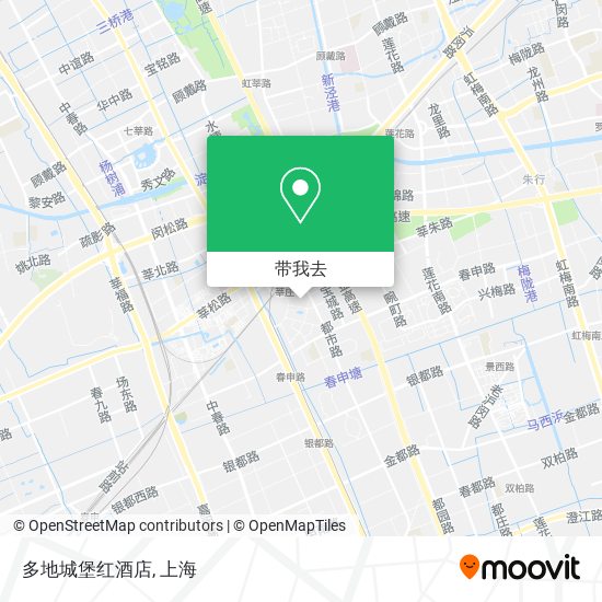 多地城堡红酒店地图