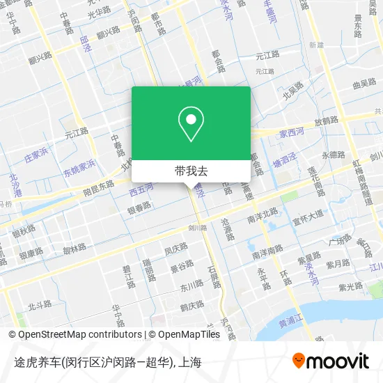 途虎养车(闵行区沪闵路—超华)地图