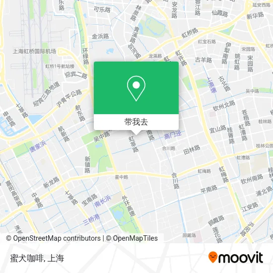蜜犬咖啡地图