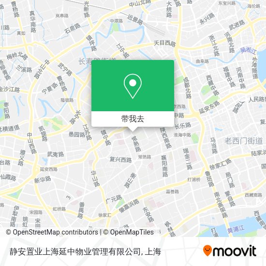 静安置业上海延中物业管理有限公司地图