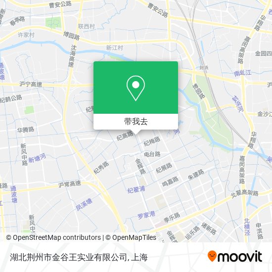 湖北荆州市金谷王实业有限公司地图