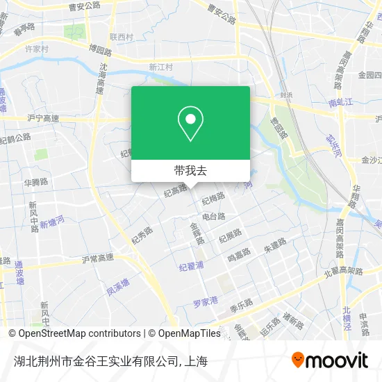 湖北荆州市金谷王实业有限公司地图