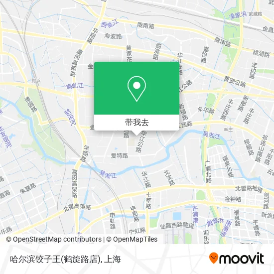 哈尔滨饺子王(鹤旋路店)地图