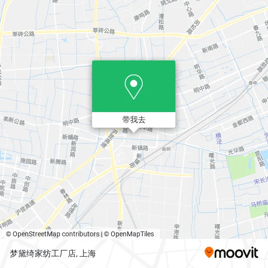 梦黛绮家纺工厂店地图