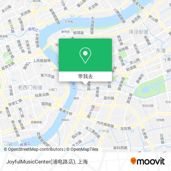 JoyfulMusicCenter(浦电路店)地图