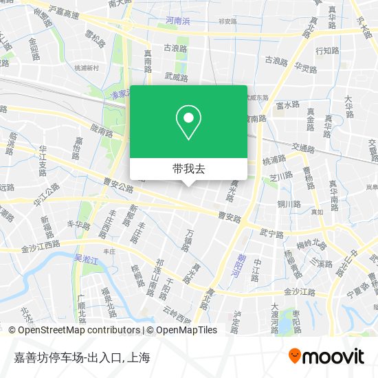 嘉善坊停车场-出入口地图