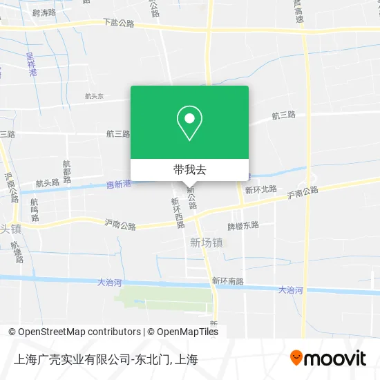 上海广壳实业有限公司-东北门地图