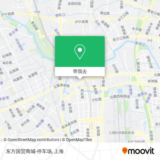 东方国贸商城-停车场地图