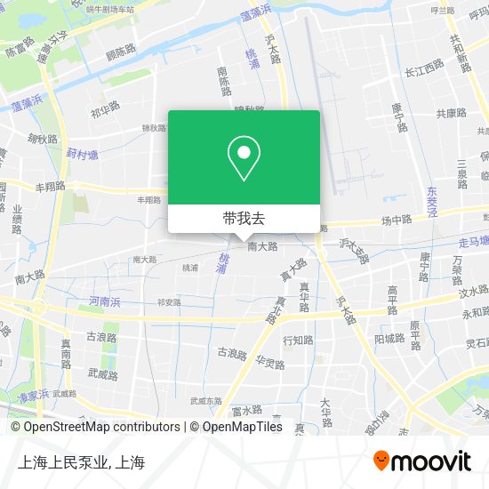 上海上民泵业地图