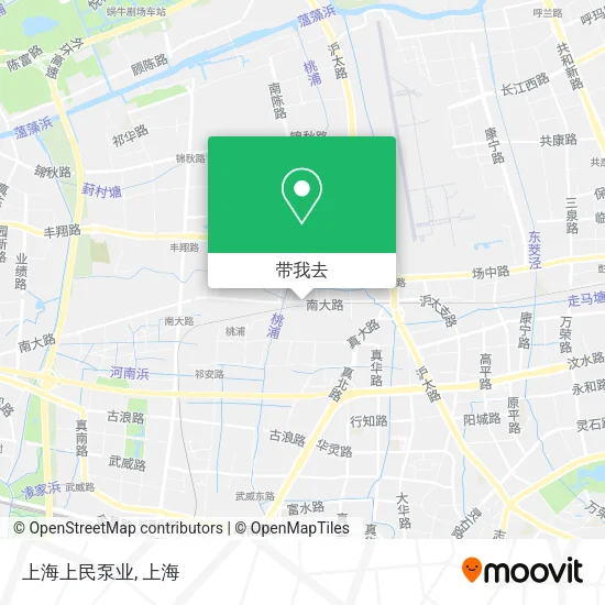 上海上民泵业地图