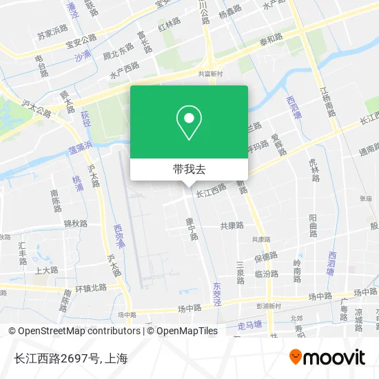 长江西路2697号地图