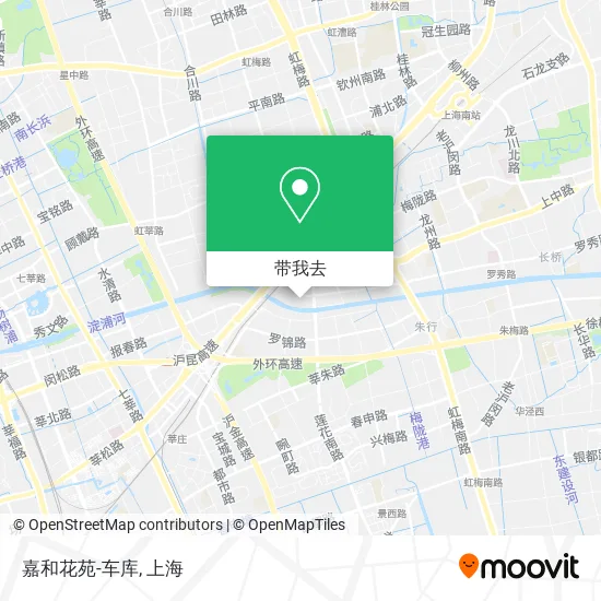 嘉和花苑-车库地图