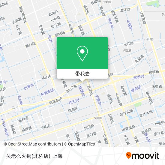 吴老么火锅(北桥店)地图