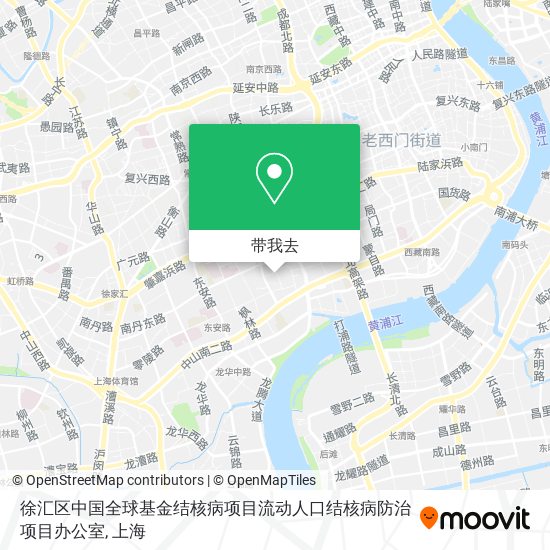 徐汇区中国全球基金结核病项目流动人口结核病防治项目办公室地图