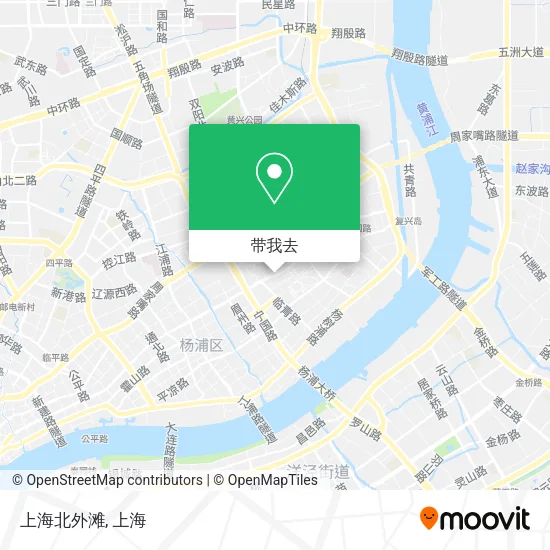 上海北外滩地图