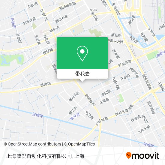 上海威倪自动化科技有限公司地图